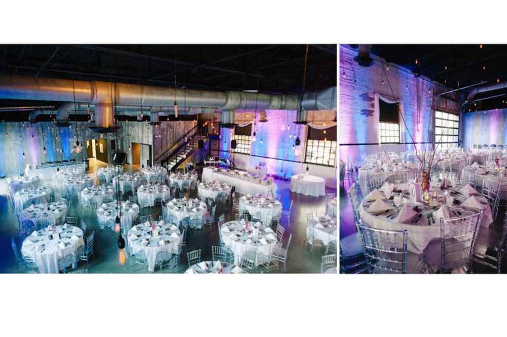 Jazmin and DJ's  Wedding Lighting