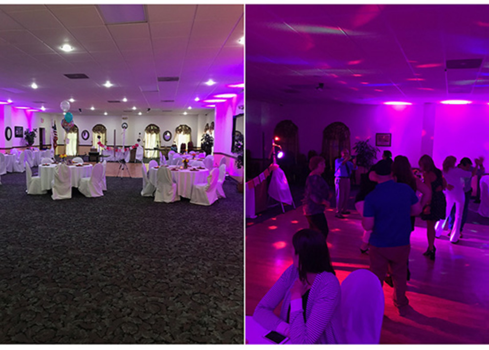 Waterbury Uplighting Rental