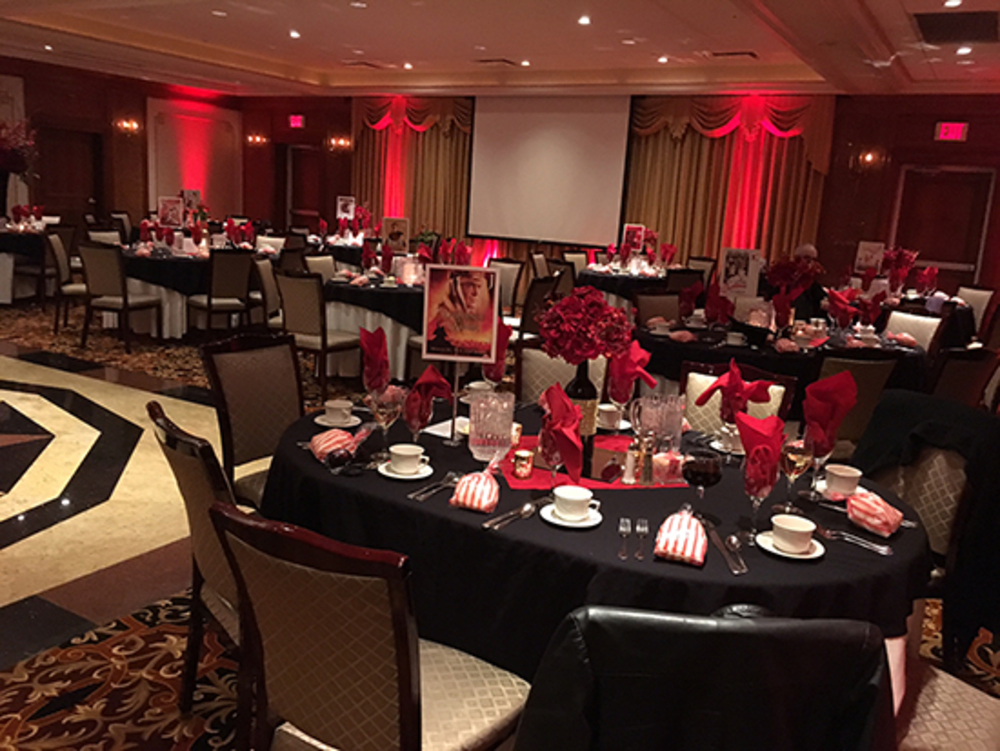 Haunted Broadway Theme Event Lighting
