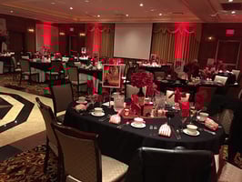 Haunted Broadway Theme Event Lighting