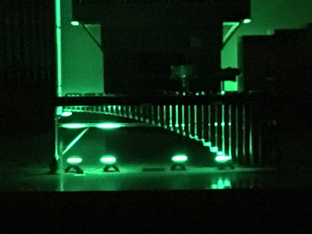 graduate percussion recital stage lighting