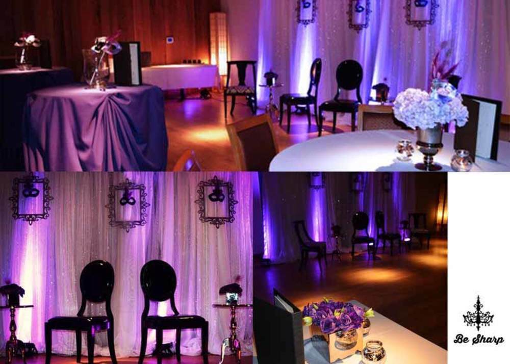 Lighting a Masquerade Themed Party