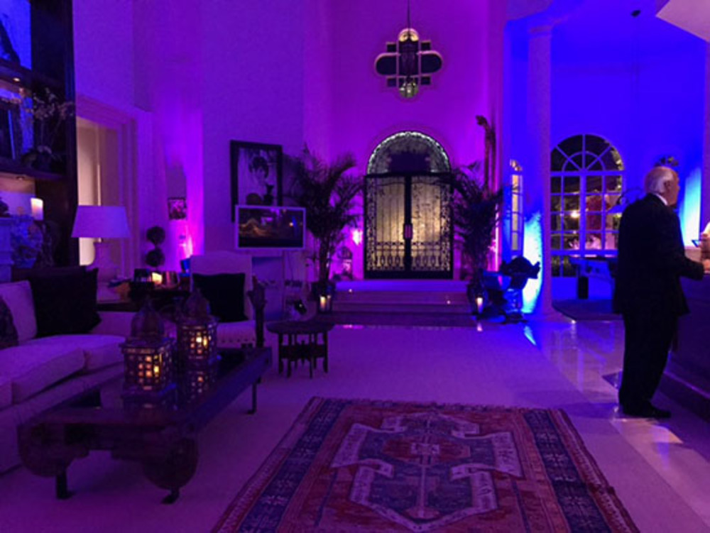 Decorating a home for New Years Eve