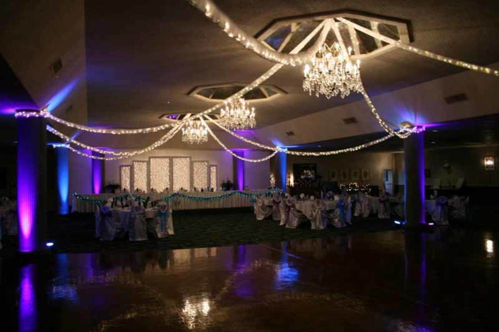 Uplighting at Caesar's Crystal Palace