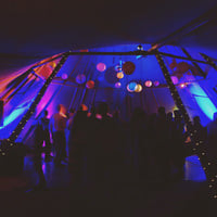 Uplighting a Colorado Cabin