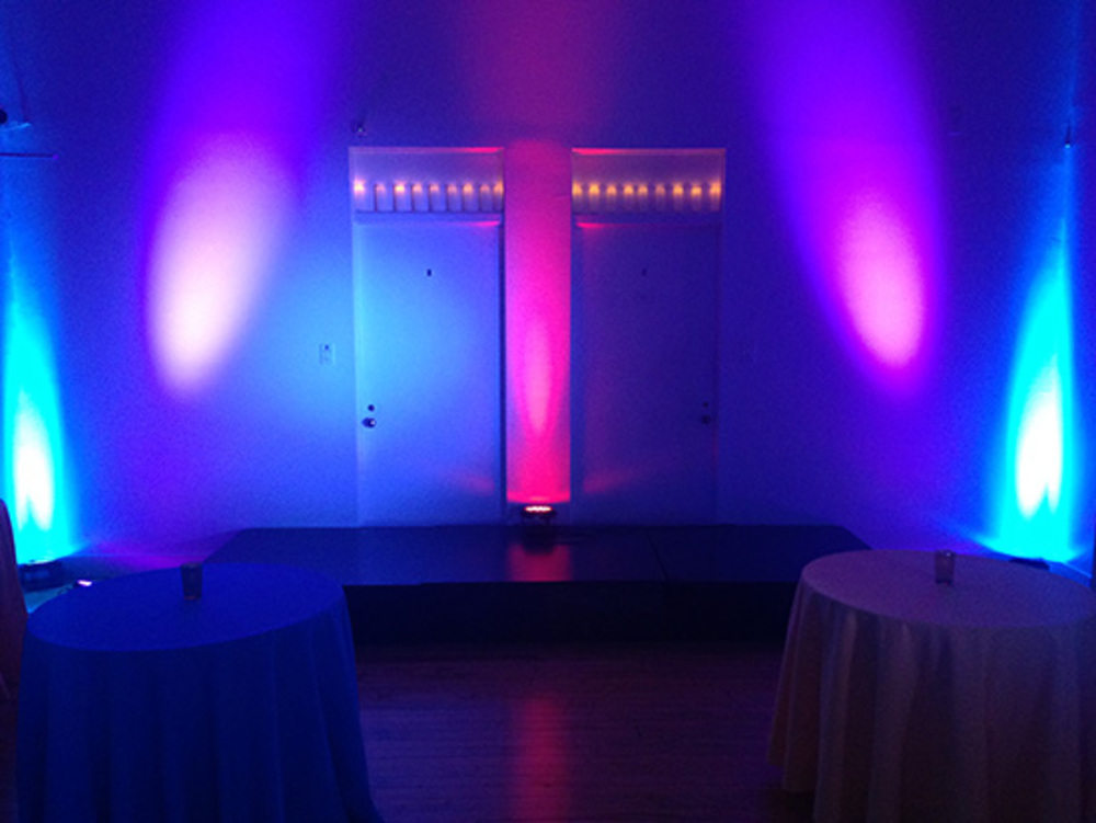 Event Lighting at Everett Lounge
