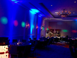 Uplighting the Renaissance Portsmouth Hotel