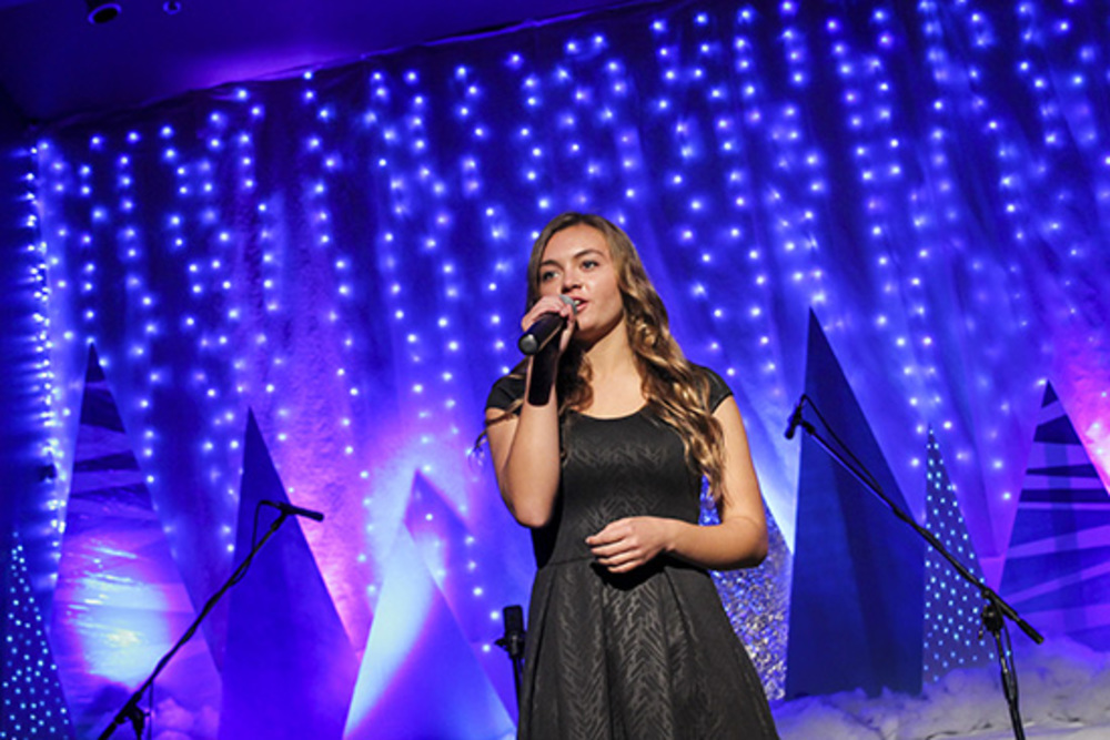 Stage Lighting for Christmas Church Services