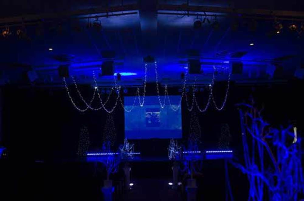 Lighting a Winter Wedding