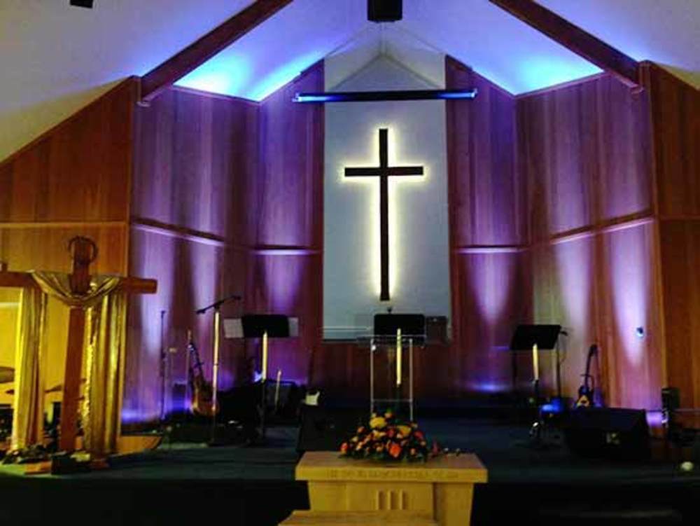 Lighting a Church Stage